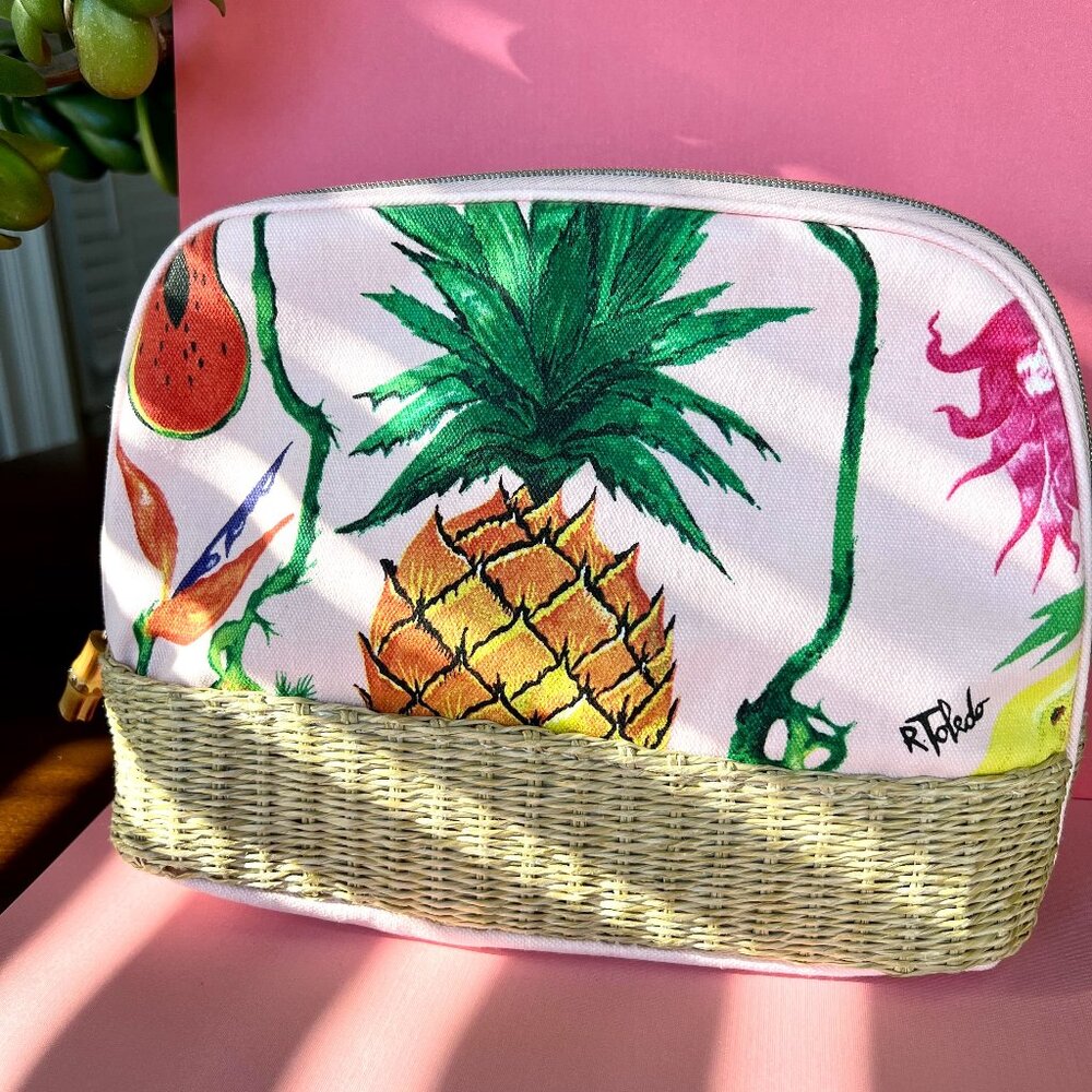 Tropical Makeup Bag